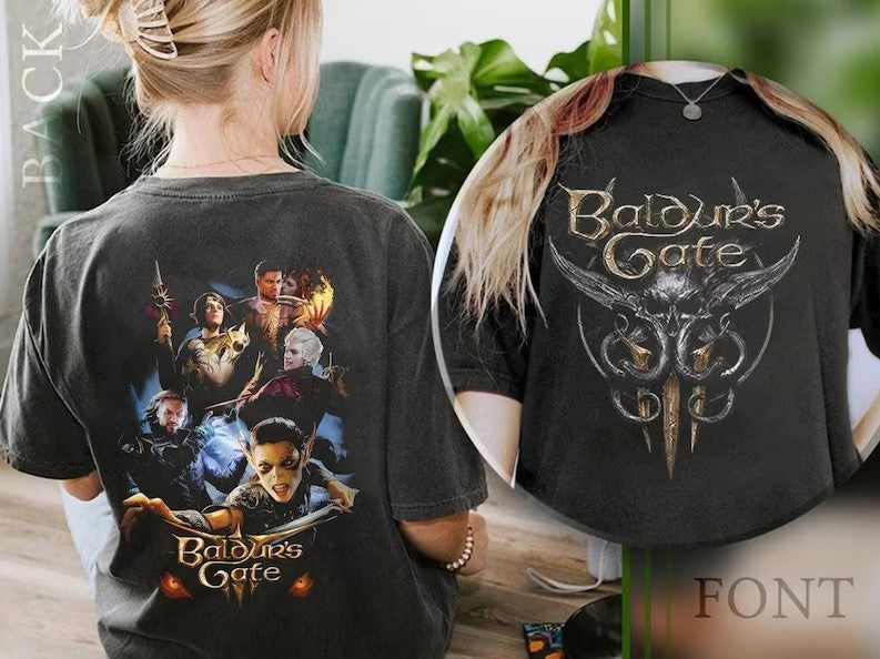 Baldur’s Gate 3 Video Game 2 SIDES Shirt