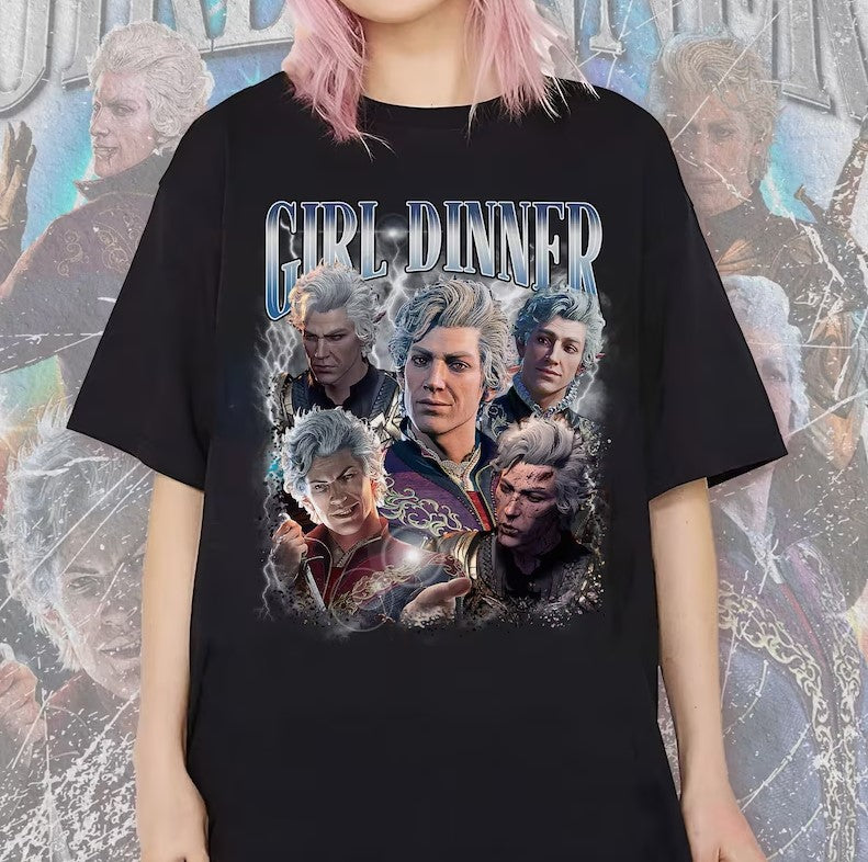 Astarion Baldur’s Gate 3 Girl Dinner Shirt