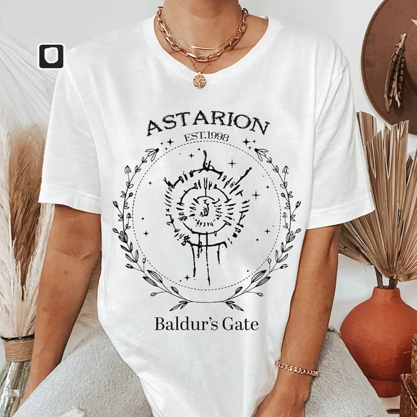 Astarion Baldur’s Gate 3 Fan Game Est 1998 Shirt