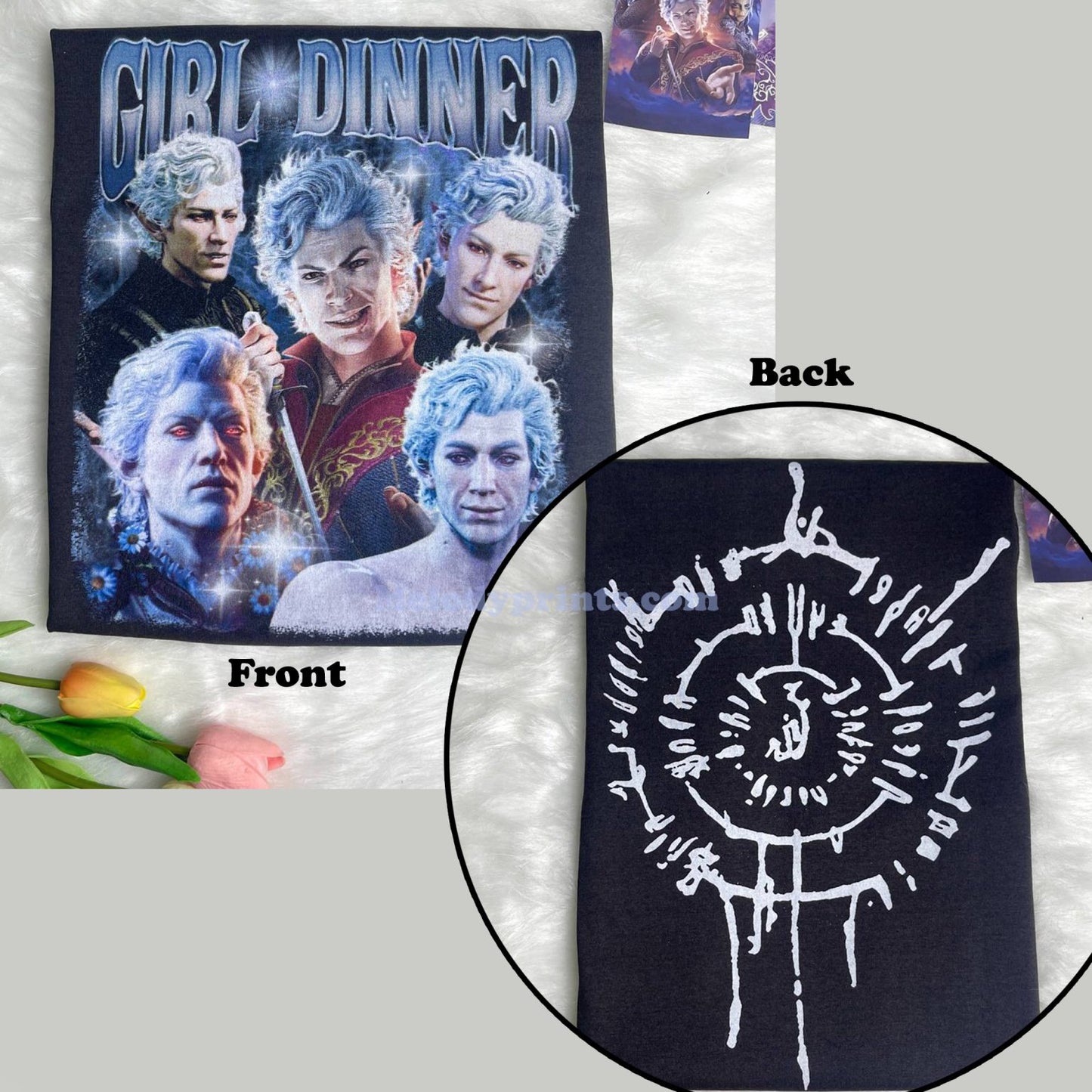 Girl Dinner Astarion Shirt 2 Sides