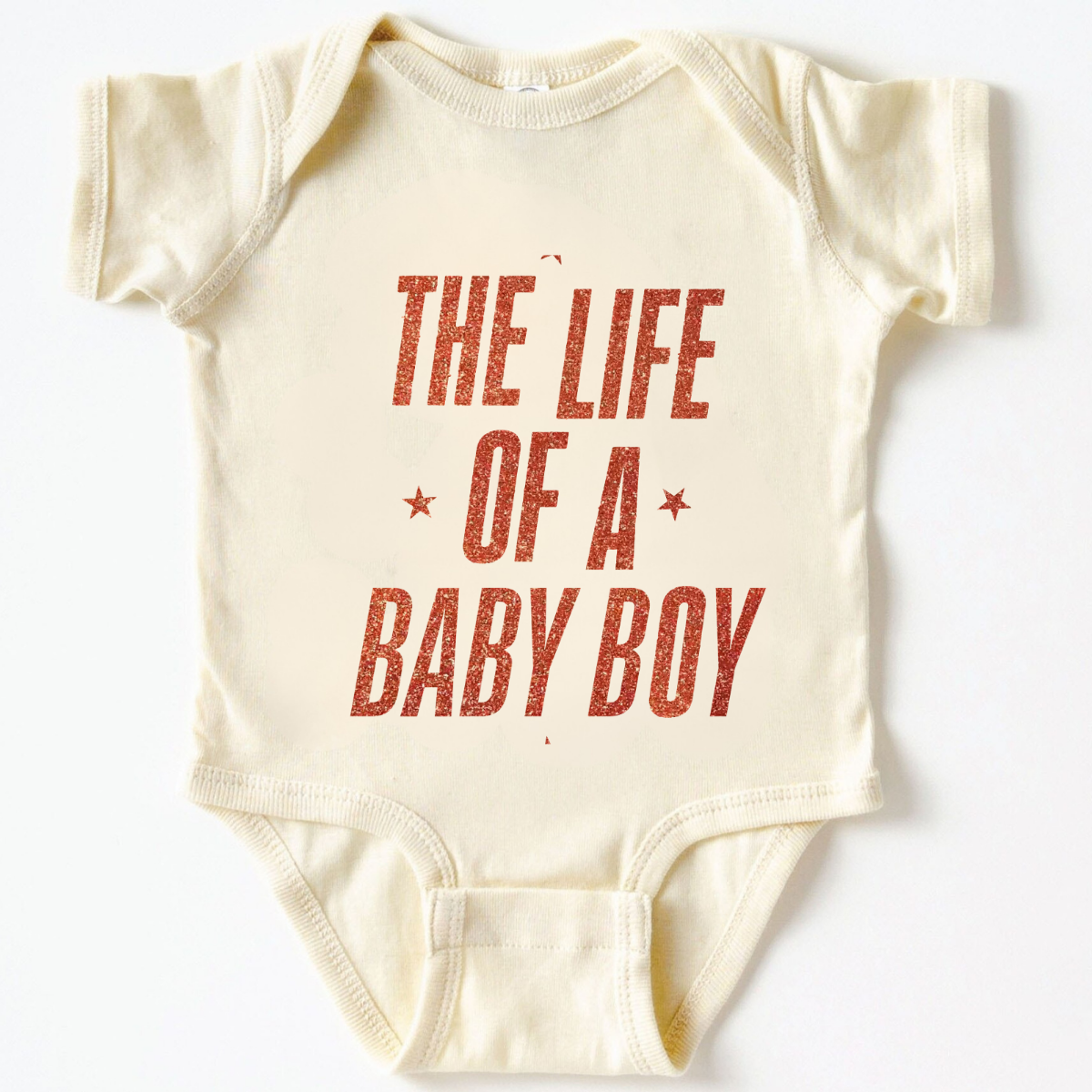 The Life Of A Baby Boy Baby Bodysuit, Funny New Born New Parent Baby Onesie®, New Mom Gift, Baby Shower Gift , Short Sleeve Tee Bella