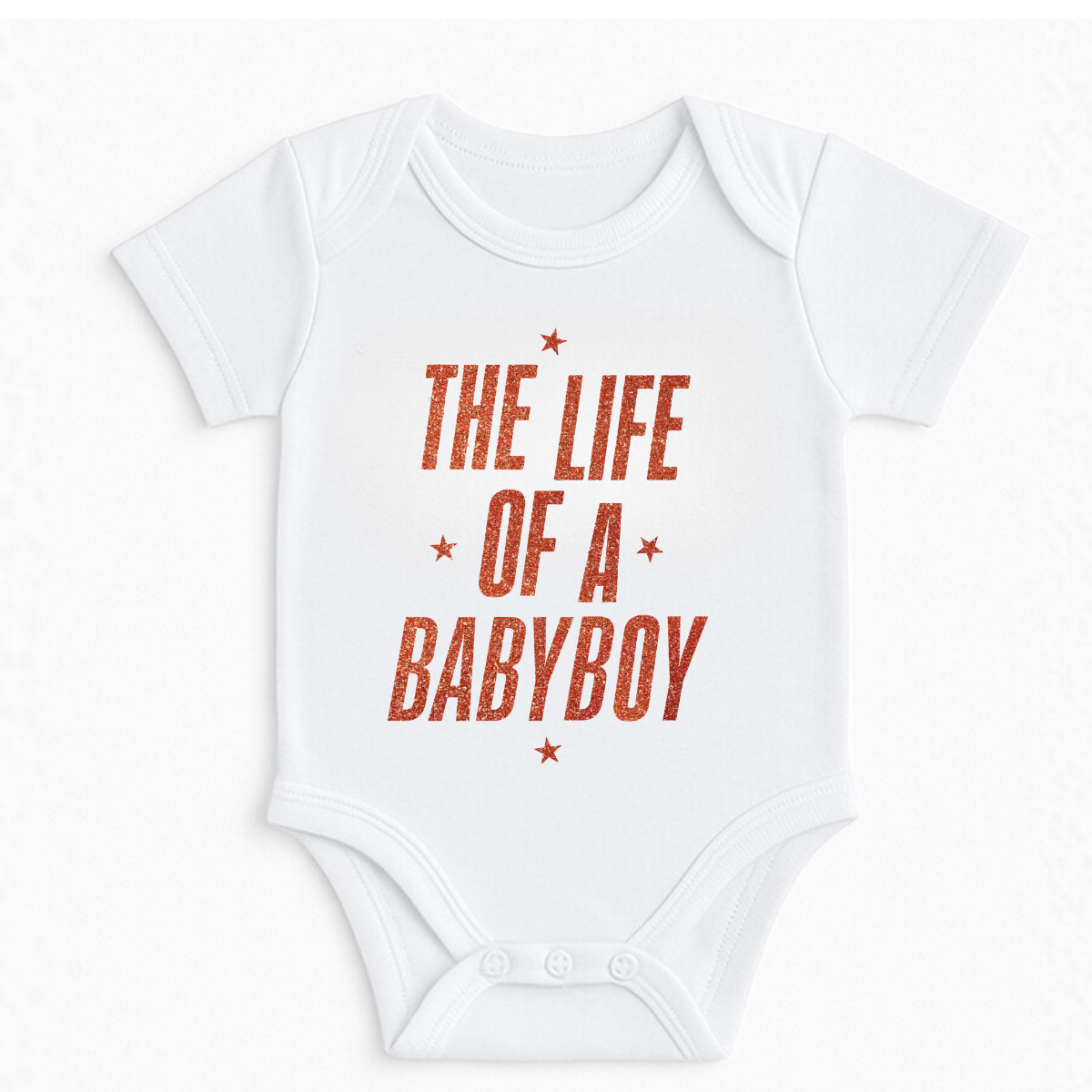 The Life Of A Baby Boy Baby Bodysuit, Funny New Born New Parent Baby Onesie®, New Mom Gift, Baby Shower Gift , Short Sleeve Tee Bella