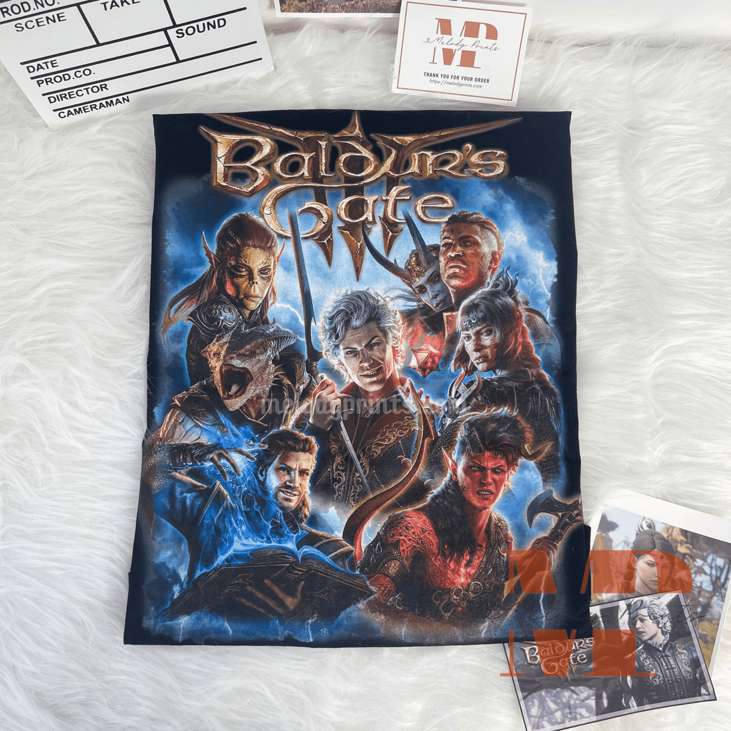 Baldur’s Gate 3 Characters Gamer Fan Shirt