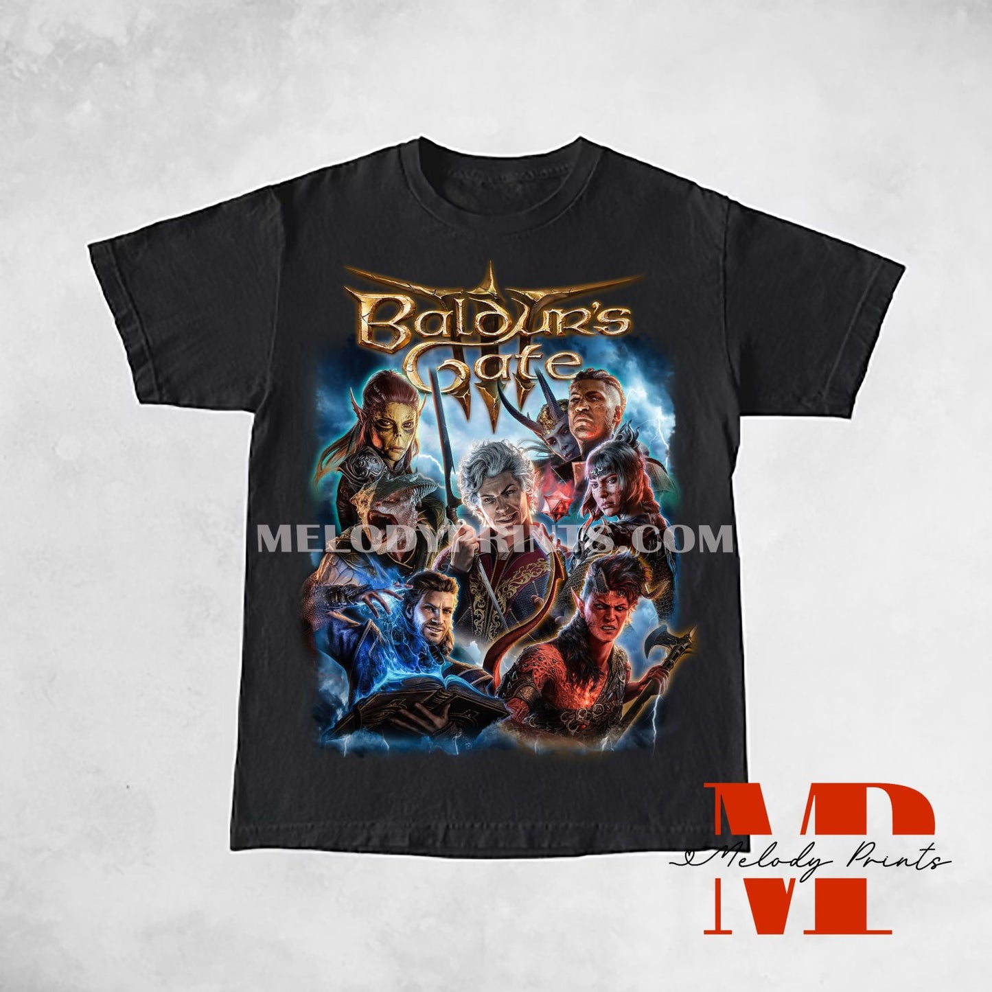 Baldur’s Gate 3 Characters Gamer Fan Shirt