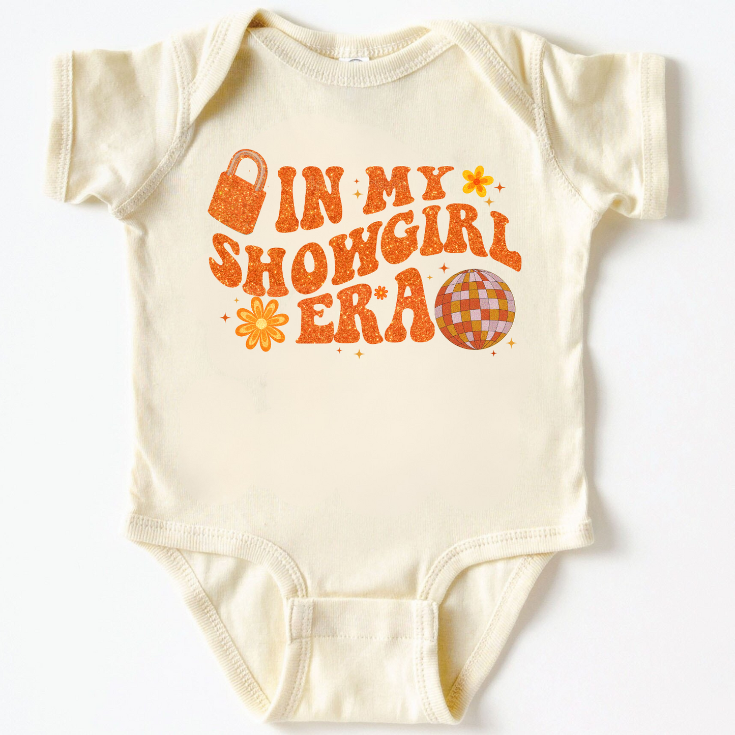 The Life Of A Showgirl Baby Bodysuit ,Funny New Born New Parent Baby Onesie®, New Mom Gift, Baby Shower Gift , Short Sleeve Tee Bella