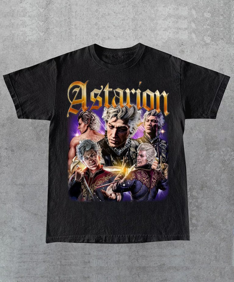 Astarion Baldur’s Gate 3 90s Bootleg Shirt