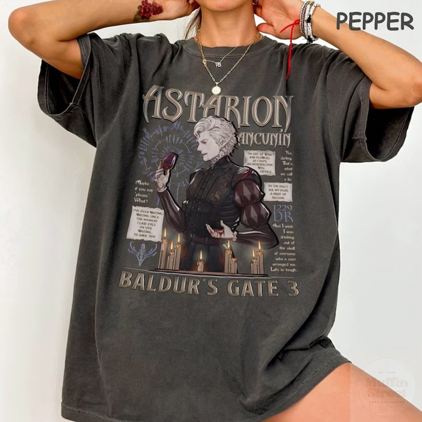 Astarion Ancunin Bulders Gate 3 Shirt