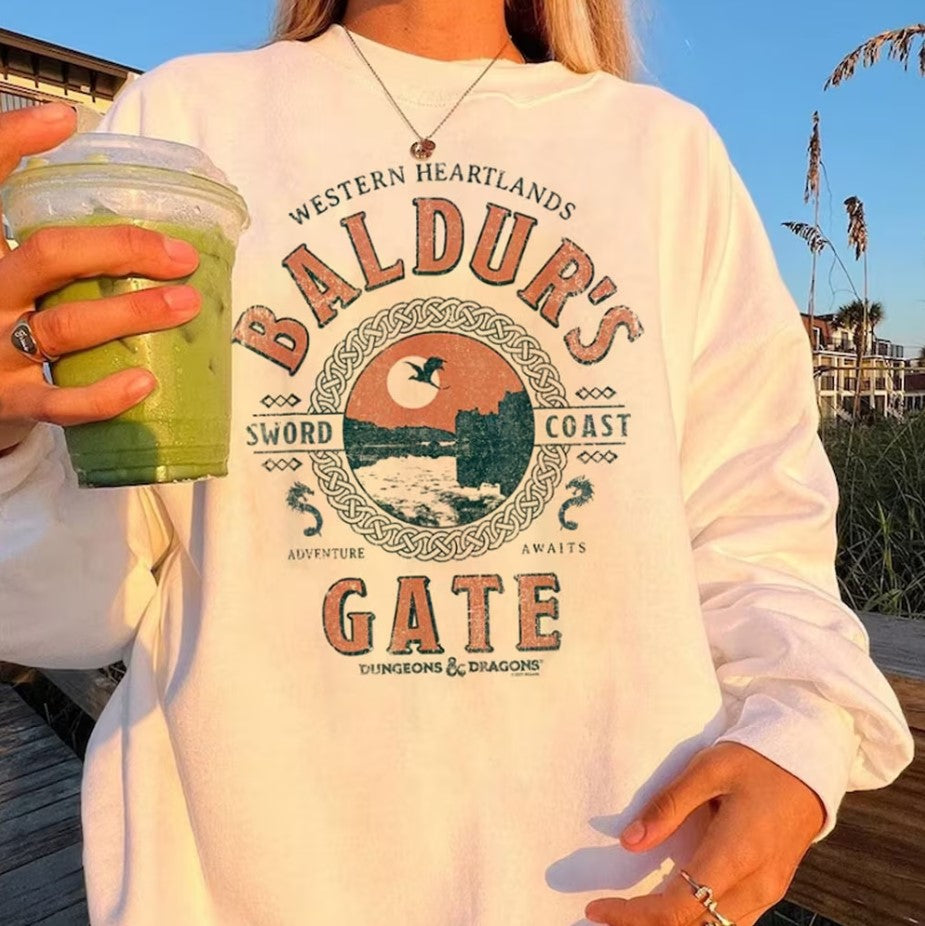 Dungeon and Dragon Adventure Awaits at Baldur’s Gate Shirt