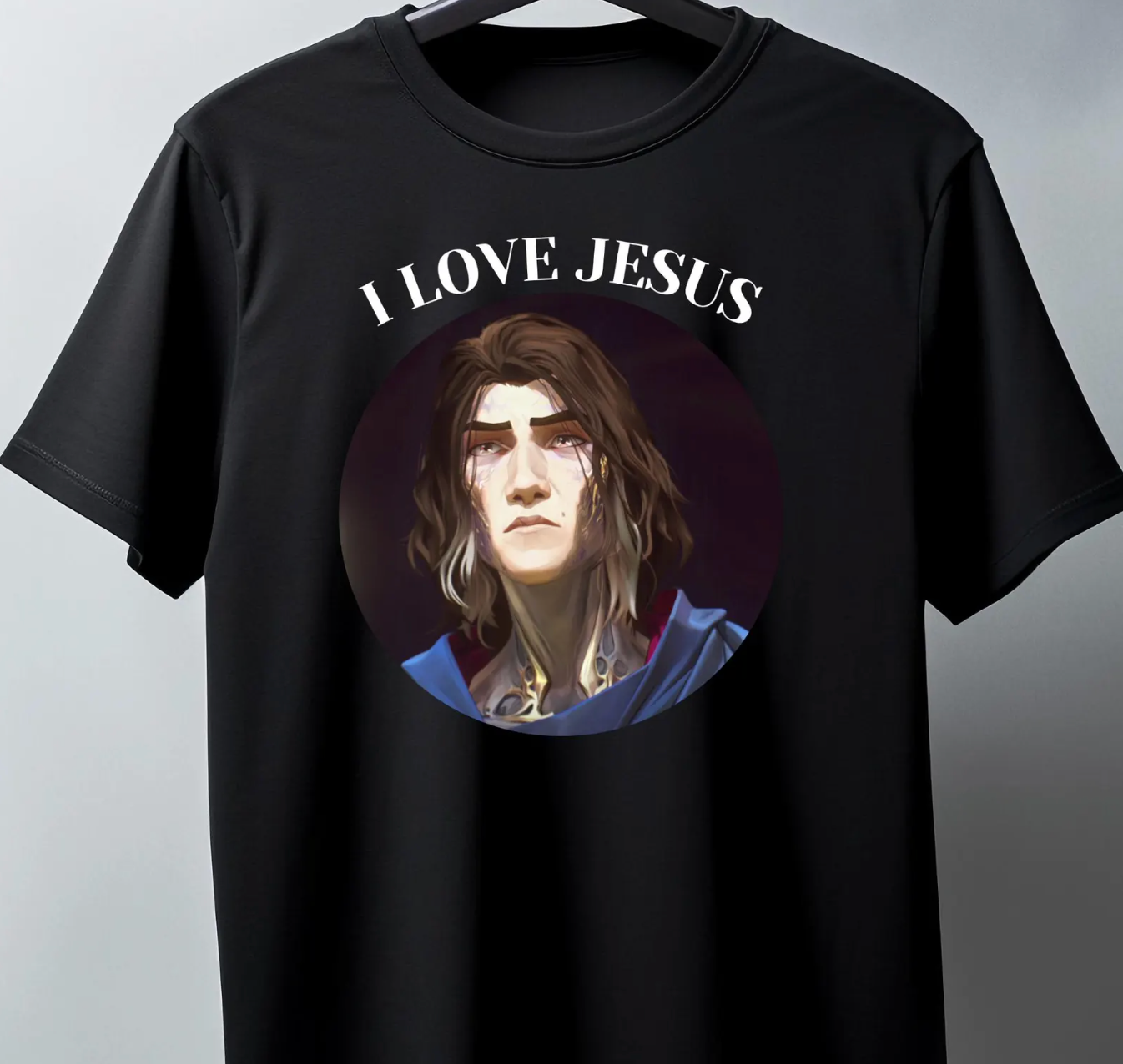 I Love Jesus Viktor Arcane Meme Viktor Jesus T-Shirt, Jayce x Viktor, Arcane, Arcane Season 2 Shirt