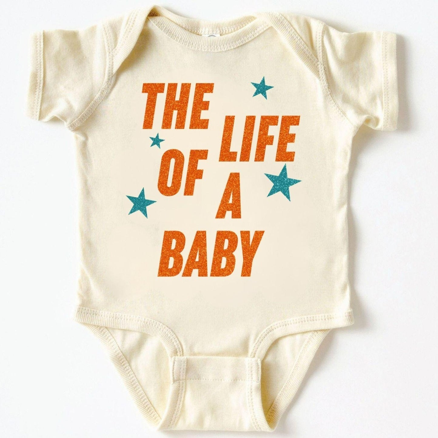The Life Of A Baby Bodysuit ,Funny New Born New Parent Baby Onesie®, New Mom Gift, Baby Shower Gift , Short Sleeve Tee Bella