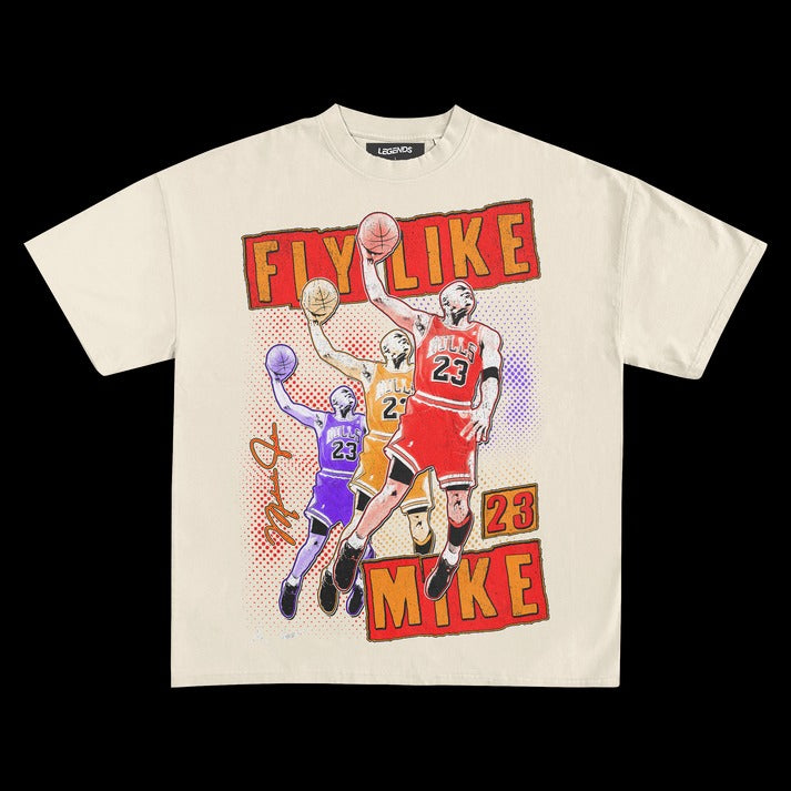 FLY LIKE MIKE TEE (Double Sided)