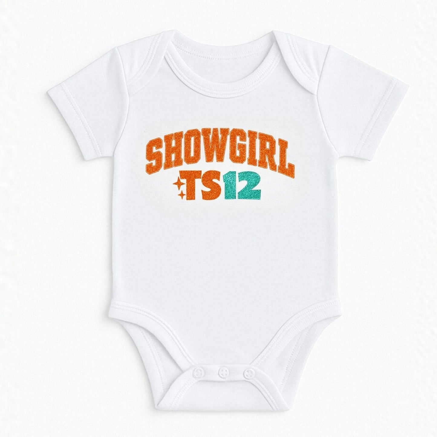 Custom Showgirl TS12 Baby Bodysuit ,Funny New Born New Parent Baby Onesie®, New Mom Gift, Baby Shower Gift , Short Sleeve Tee Bella