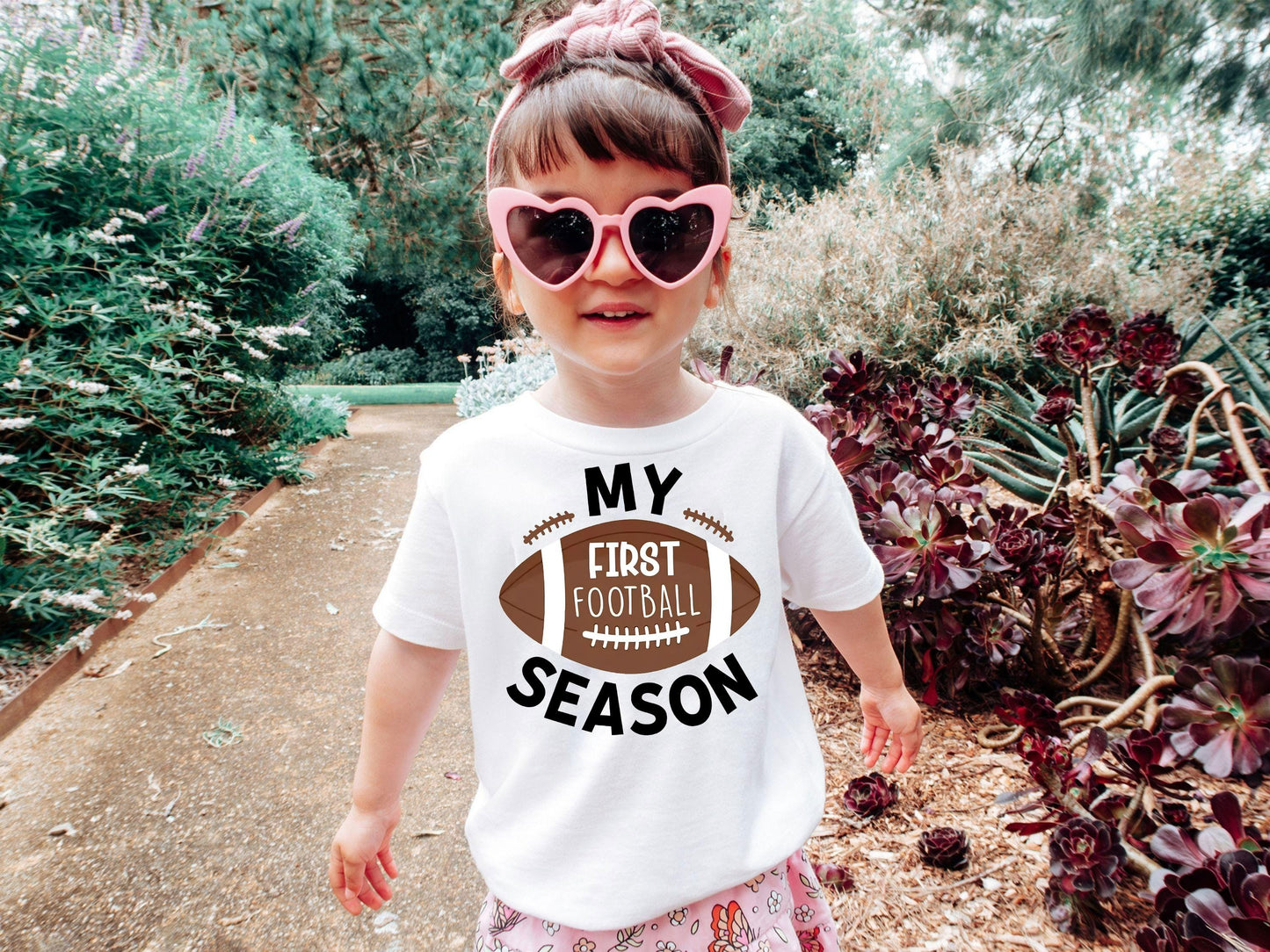 My First Football Season Baby Bodysuit ,Funny New Born New Parent Baby Onesie®, New Mom Gift, Baby Shower Gift , Short Sleeve Tee Bella