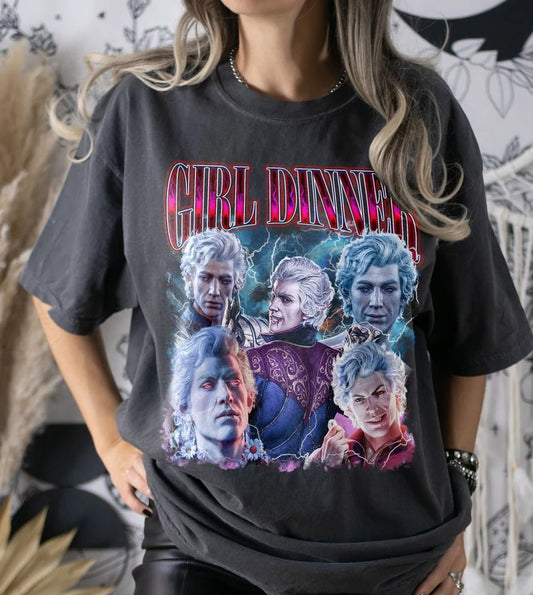 Astarion Girl Dinner Baldur’s Gate 3 Shirt