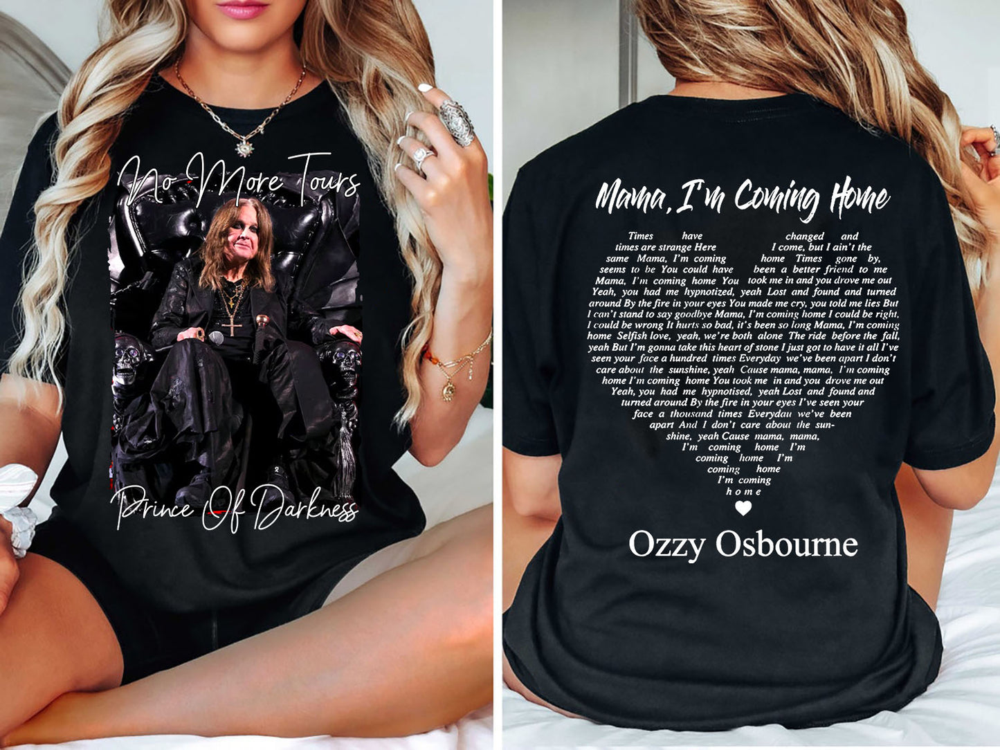 Ozzy Osbourne Thank You Shirt, No More Tours Tribute Tee, Retro Rock Legend 1970–2025, Vintage Metal Fan Gift, Ozzy Osbourne Club Shirt