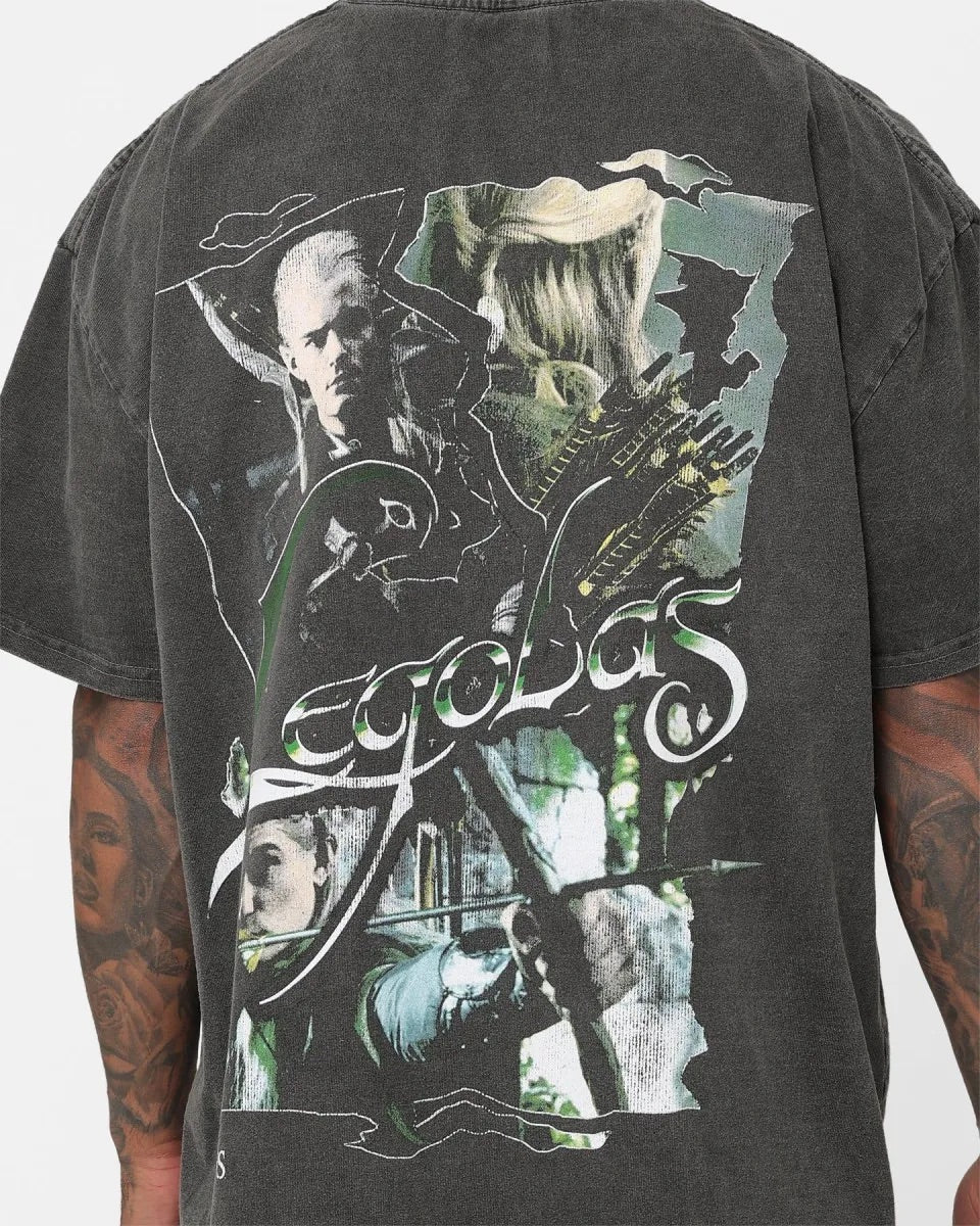 LOTR Legolas Gimli Friendship Retro Style Vintage 2 Sides Shirt (Copy)