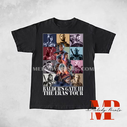 Baldur’s Gate 3 Characters Eras Tour Inspired Shirt