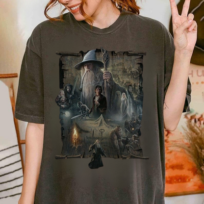 LOTR Retro Lord of The Rings The Fellowship Of The Ring Vintage Shirt