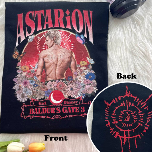 Astarion Floral Girl Dinner 2-Sides Shirt