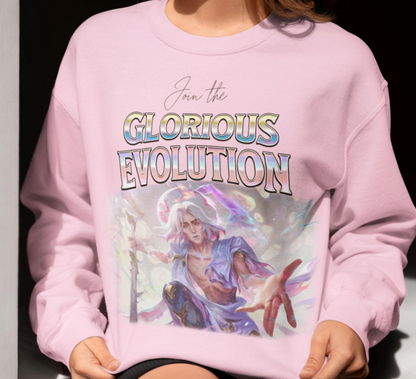 Arcane Viktor Savior Sweatshirt, Join The Glorious Evolution Sweater League Legends Shirt, Gamer Hoodie