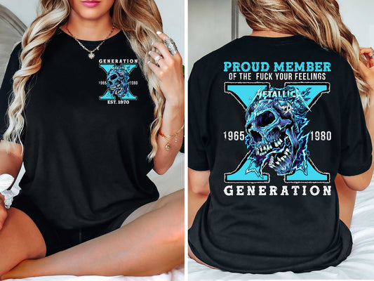 Gen X x Metal Rock Shirt