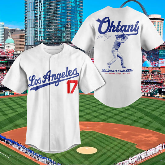 #17 Ohtani Dodger Jersey