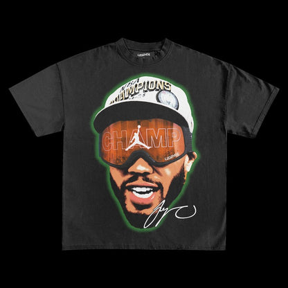 JAYSON TATUM CHAMPAGNE GOGGLES TEE