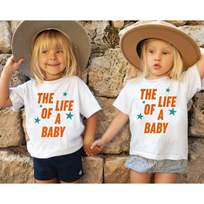 The Life Of A Baby Bodysuit ,Funny New Born New Parent Baby Onesie®, New Mom Gift, Baby Shower Gift , Short Sleeve Tee Bella