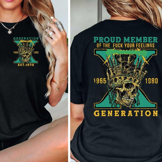 Generation X Special Edition Shirt, Legendary Rock Band T-Shirt