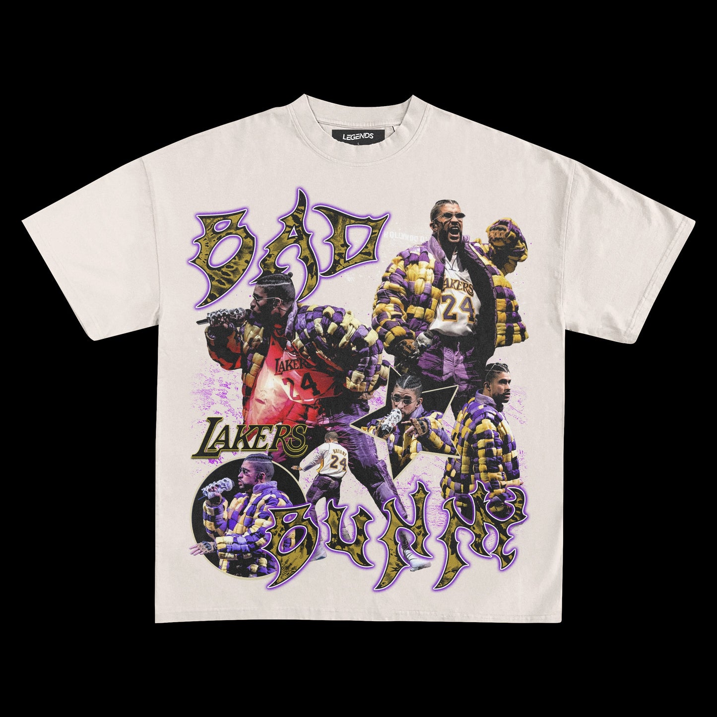 BAD BUNNY LAKERS TEE