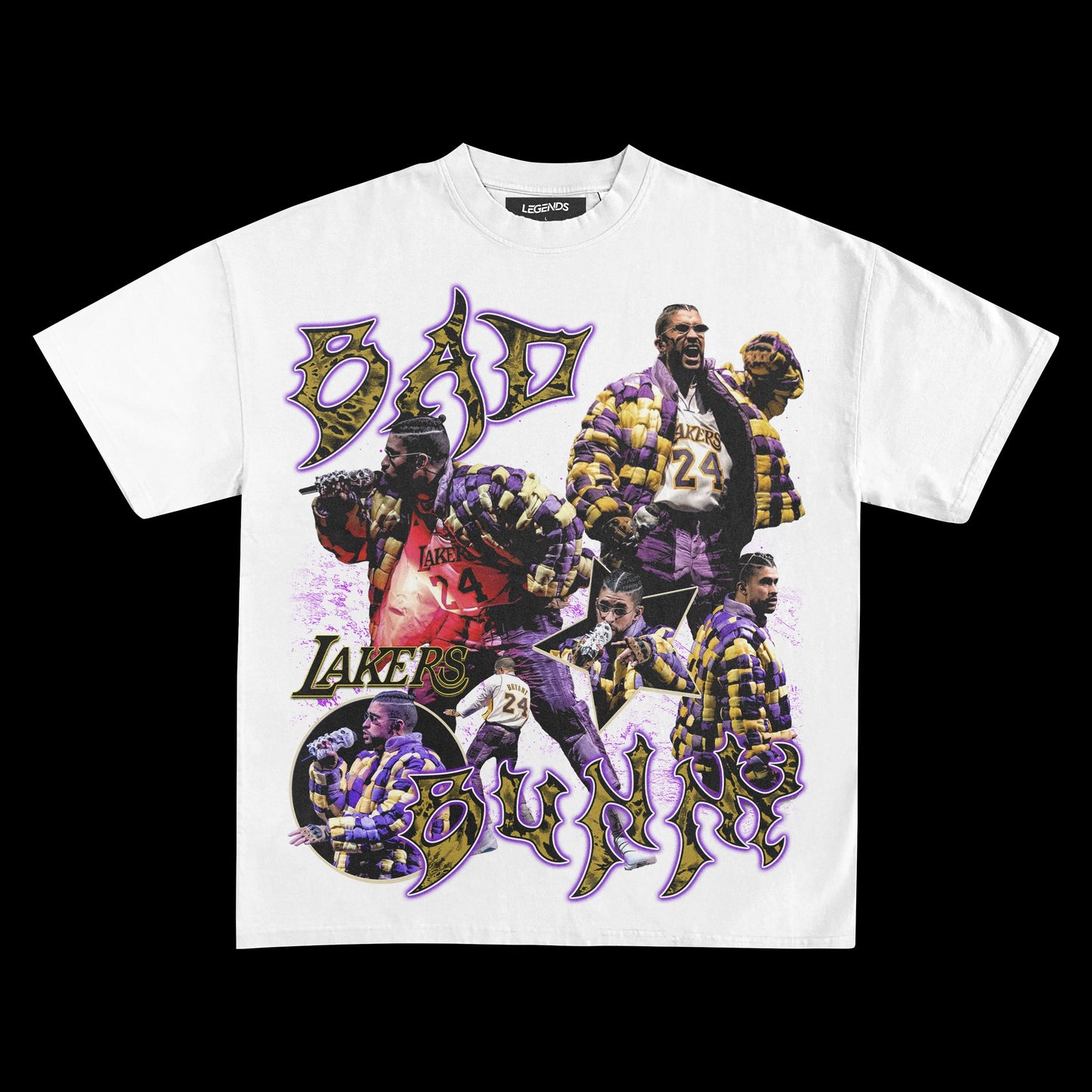 BAD BUNNY LAKERS TEE