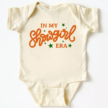 In My Showgirl Era Baby Bodysuit ,Funny New Born New Parent Baby Onesie®, New Mom Gift, Baby Shower Gift , Short Sleeve Tee Bella