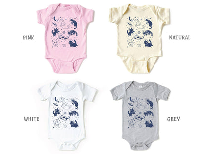 Astronat Cutie Cats Baby Bodysuit ,Funny New Born New Parent Baby Onesie®, New Mom Gift, Baby Shower Gift , Short Sleeve Tee Bella
