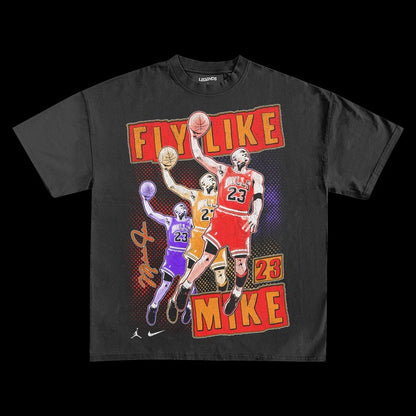 FLY LIKE MIKE TEE (Double Sided)