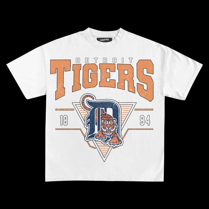 DETROIT TIGERS VINTAGE TEE