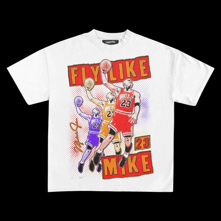 FLY LIKE MIKE TEE (Double Sided)