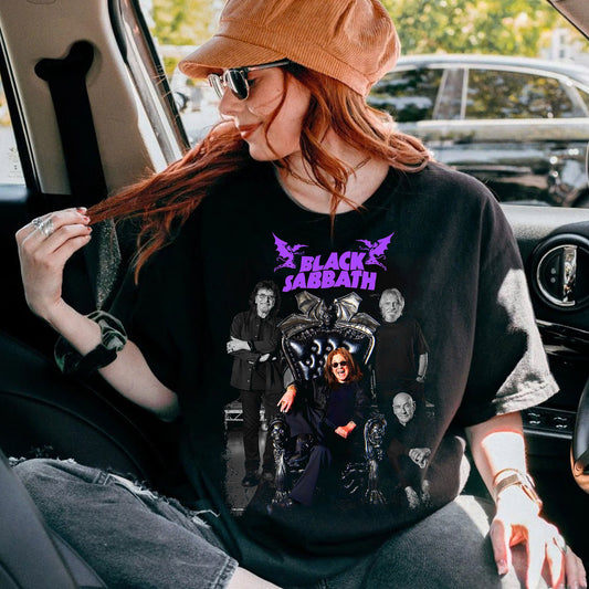 Ozzy Osbourne Thank You Shirt, No More Tours Tribute Tee, Retro Rock Legend 1970–2025, Vintage Metal Fan Gift, Ozzy Osbourne Club Shirt