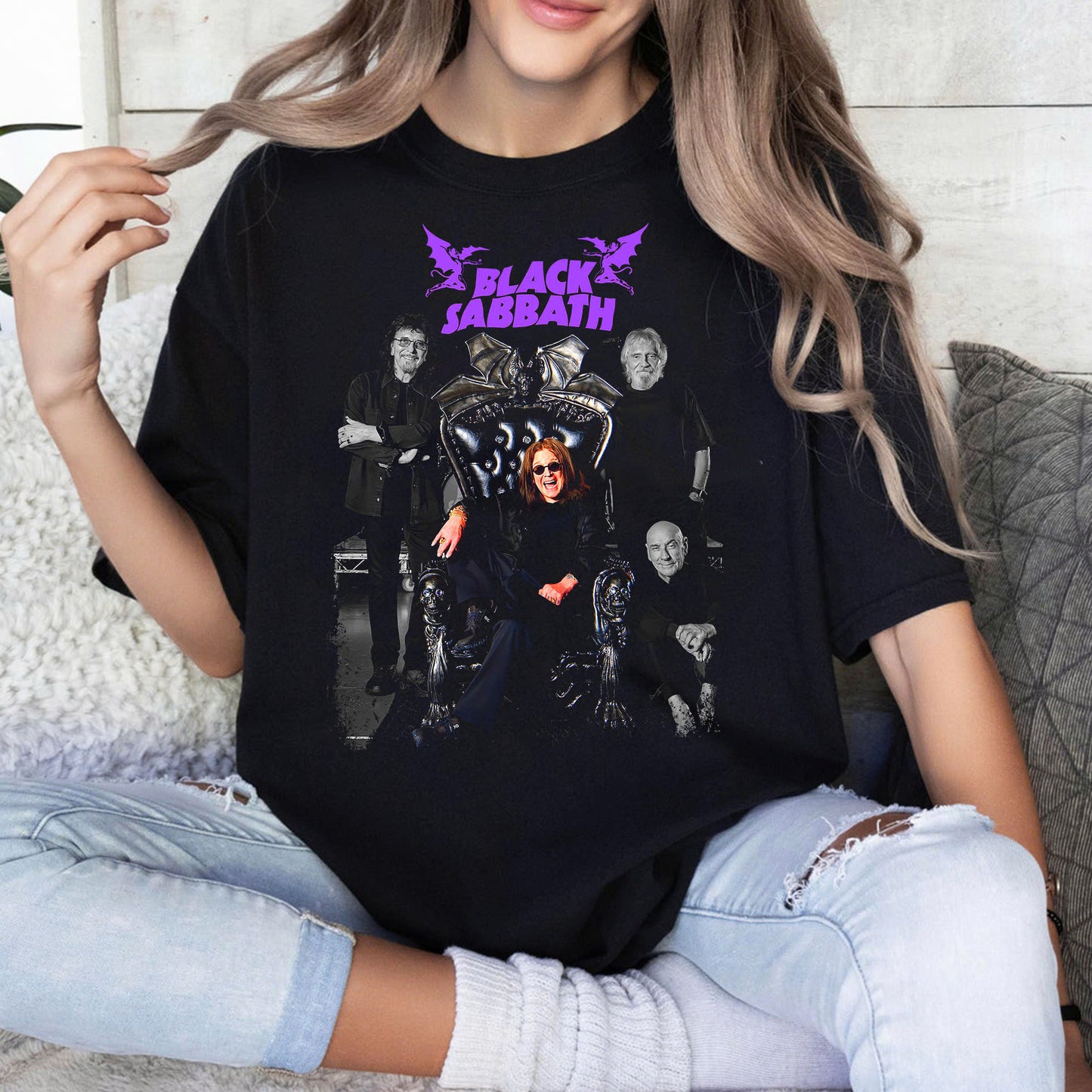 Ozzy Osbourne Thank You Shirt, No More Tours Tribute Tee, Retro Rock Legend 1970–2025, Vintage Metal Fan Gift, Ozzy Osbourne Club Shirt
