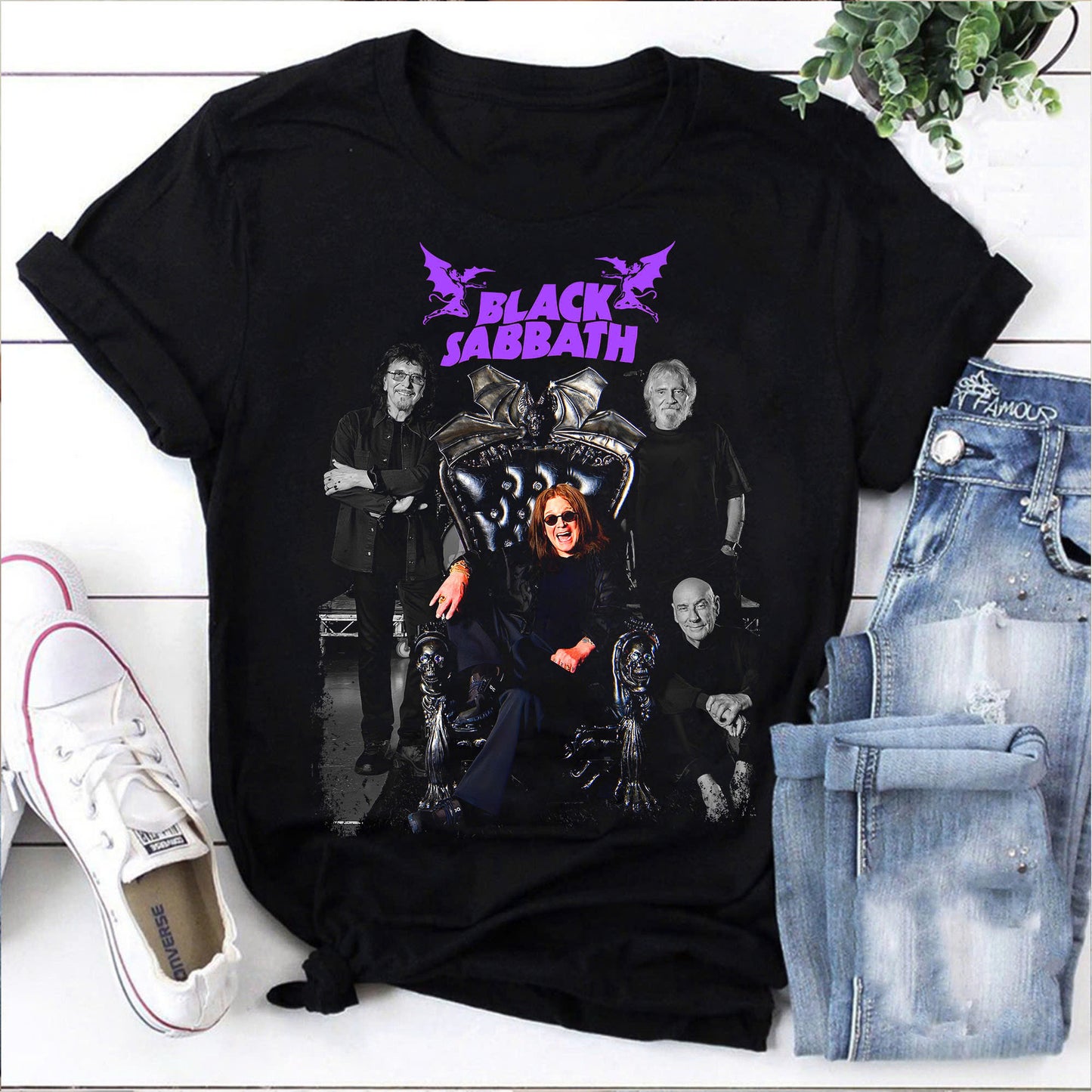 Ozzy Osbourne Thank You Shirt, No More Tours Tribute Tee, Retro Rock Legend 1970–2025, Vintage Metal Fan Gift, Ozzy Osbourne Club Shirt