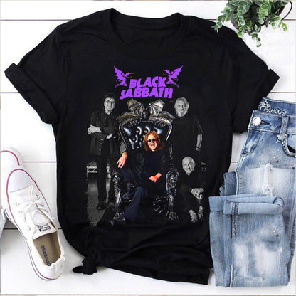 Ozzy Osbourne Thank You Shirt, No More Tours Tribute Tee, Retro Rock Legend 1970–2025, Vintage Metal Fan Gift, Ozzy Osbourne Club Shirt